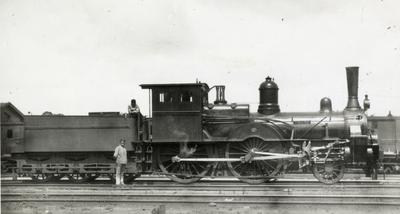 170186 Afbeelding van de stoomlocomotief nr. 135 Tromp (serie 126-135, 144-148, 154-159, 184-189) van de H.S.M. (later ...